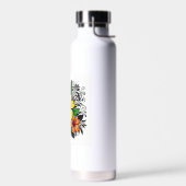 Lebhafte Flora Blütenflasche Trinkflasche (Links)