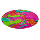 Lebhafte flüssige Farbe Schneidebrett (Ecke)