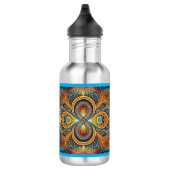 Lebhafte Fraktal Art Edelstahlflasche (Rechts)