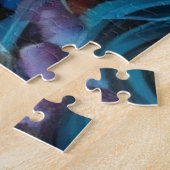 Lebhafte Frau im Zuckerschädel Puzzle (Seite)