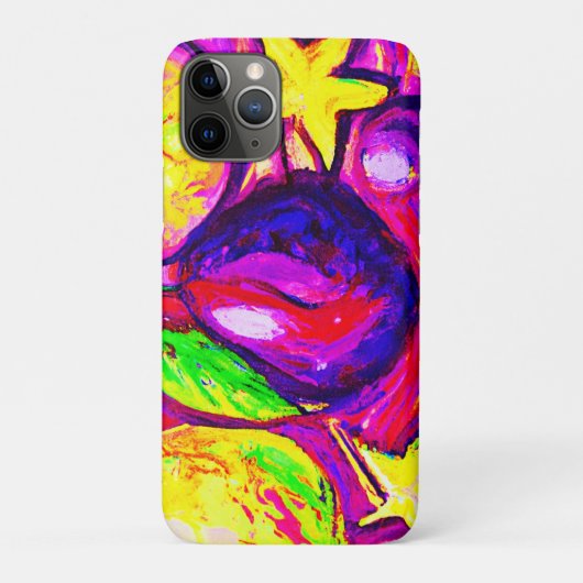 Lebhafte Früchte und Sterne. Jetzt kaufen Case-Mate iPhone Hülle (Rückseite)