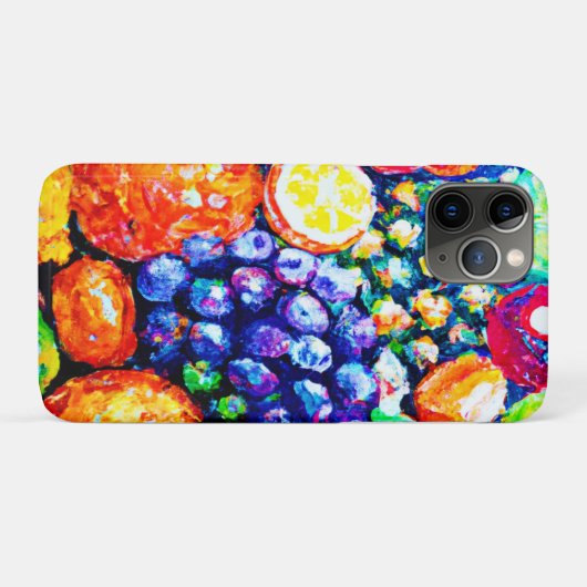 Lebhafte Fruchtfarbe. Jetzt kaufen Case-Mate iPhone Hülle (Rückseite (Horizontal))