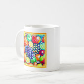 Lebhafte Fruchtfarbe. Jetzt kaufen Kaffeetasse (Vorderseite Links)