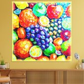 Lebhafte Fruchtfarbe. Jetzt kaufen Leinwanddruck (Insitu (Wohnzimmer))