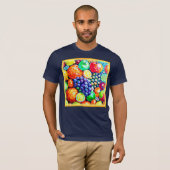 Lebhafte Fruchtfarbe. Jetzt kaufen T-Shirt (Vorne ganz)