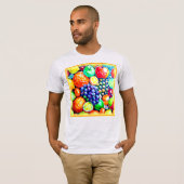 Lebhafte Fruchtfarbe. Jetzt kaufen T-Shirt (Vorne ganz)