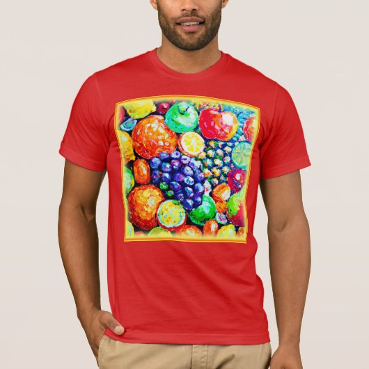 Lebhafte Fruchtfarbe. Jetzt kaufen T-Shirt (Vorderseite)