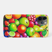 Lebhafte Fruit Medley Art Case-Mate iPhone Hülle (Rückseite (Horizontal))