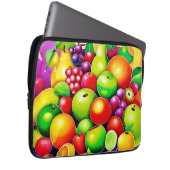 Lebhafte Fruit Medley Art Laptopschutzhülle (Vorne Rechts)