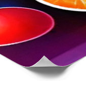 Lebhafte Fruit Medley Art Poster (Ecke)