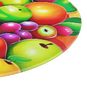Lebhafte Fruit Medley Art Schneidebrett (Ecke)