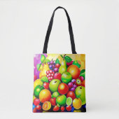 Lebhafte Fruit Medley Art Tasche (Vorderseite)
