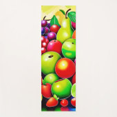 Lebhafte Fruit Medley Art Yogamatte (Vorderseite)