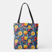 Lebhafte Fruit Medley Wellness Tote Tasche (Rückseite)