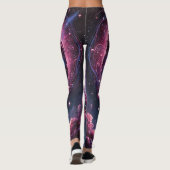 Lebhafte Galaxie wirl Women's Leggings (Rückseite)