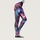 Lebhafte Galaxie wirl Women's Leggings (Rechts)
