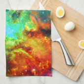 Lebhafte Galaxy Leinwand Kunst, Kultur Geschirrtuch (Viertel Falte)