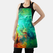 Lebhafte Galaxy Leinwand Kunst, Kultur Schürze (InSitu)