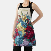 Lebhafte Gartenblüten farbenfrohe Vintage Blume Schürze (InSitu)