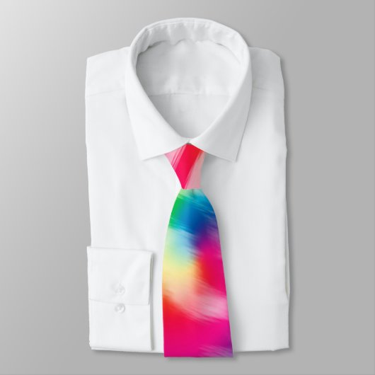 Lebhafte Gefärbte Krawatte (Gebunden)