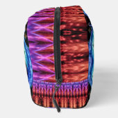 Lebhafte Gefärbte Krawatte Kaleidoskop Rainbow Man Waschbeutel (Rechts)