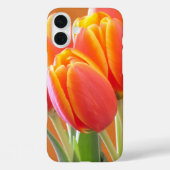 Lebhafte gelbe Orangenhaut Case-Mate iPhone Hülle (Rückseite)