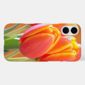 Lebhafte gelbe Orangenhaut Case-Mate iPhone Hülle (Rückseite (Horizontal))