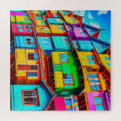 Lebhafte Gemeinschaft Puzzle (Horizontal)