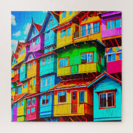 Lebhafte Gemeinschaft Puzzle