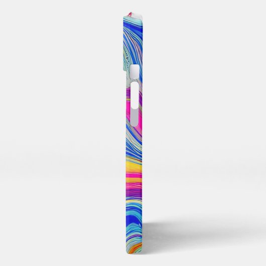 Lebhafte Gemusterte Telefonfälle iPhone Hülle (Linke Seite)