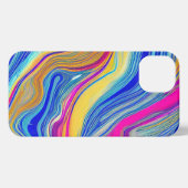 Lebhafte Gemusterte Telefonfälle iPhone Hülle (Rückseite (Horizontal))