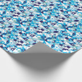 Lebhafte Geometrie: Moderne nahtlos Geschenkpapier (Ecke)