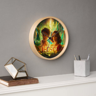 "Lebhafte geometrische Eleganz: 3D Jessica" Uhr