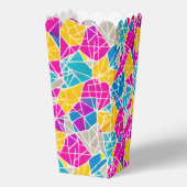 Lebhafte geometrische Formen Geschenkschachtel (Rückseite)