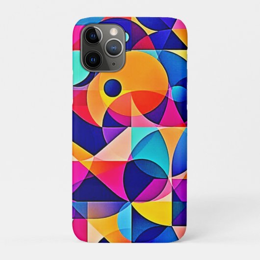 Lebhafte geometrische Harmonie Case-Mate iPhone Hülle (Rückseite)