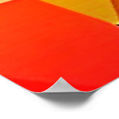 Lebhafte geometrische Harmonie Poster (Ecke)