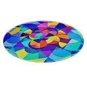 Lebhafte geometrische Joy Schneidebrett (Ecke)