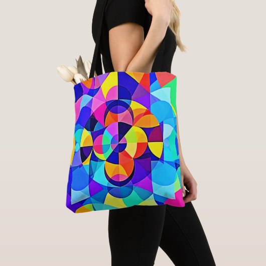 Lebhafte geometrische Joy Tasche (Von Nahem)