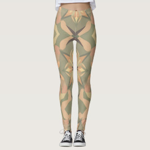 Lebhafte geometrische Leggings