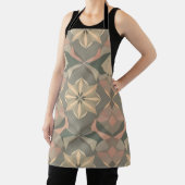 Lebhafte geometrische Schürze - Elegante Digitaldr (InSitu)