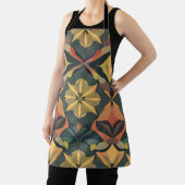 Lebhafte geometrische Schürze - künstlerische Digi (InSitu)