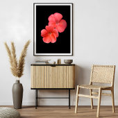 Lebhafte Geranium-Blume Fotodruck