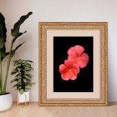 Lebhafte Geranium-Blume Fotodruck