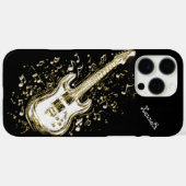 Lebhafte Gitarre beleuchtet die Bühne Case-Mate iPhone Hülle (Rückseite (Horizontal))