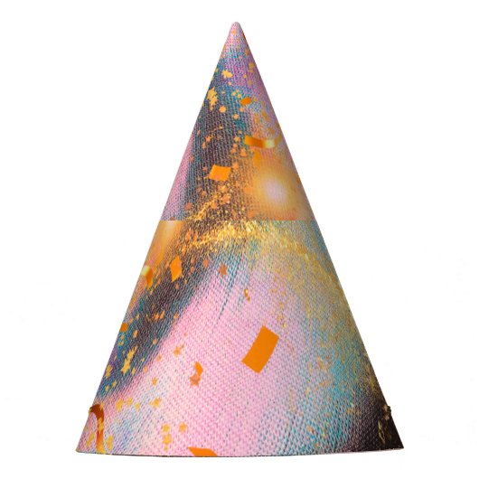 Lebhafte Goldhats Partyhütchen (Vorderseite)