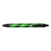 Lebhafte grüne Linien Kugelschreiber (Rückseite)