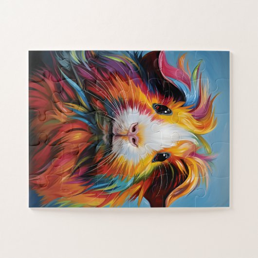 Lebhafte Guinea Puzzle (Horizontal)