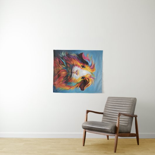 Lebhafte Guinea Wandteppich (Beispiel (Horizontal))