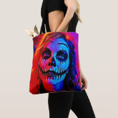Lebhafte Halloween Makeup Art Tasche (Von Nahem)