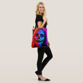 Lebhafte Halloween Makeup Art Tasche (Am Model)